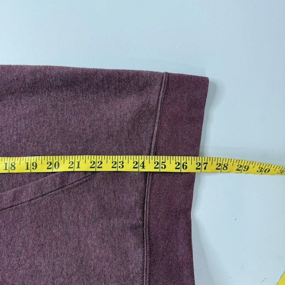 Nike Hoodie Womens 1X Purple Cowl Neck Pullover Fleece Hooded Pockets Relaxed